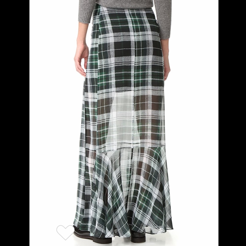 McQ - Alexander McQueen Flared Fluid Maxi Skirt
